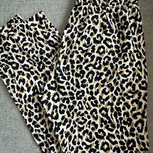 J.Crew Leopard Print Pants